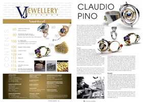VJ Jewellery Vicenza Magazine "Claudio Pino" VJ Jewellery Vicenza Magazine, Nov. 2013, Italy p. 3, 108
