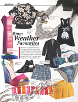ANOKHI Magazine "Fashion" By Jacqueline Parrish Summer Picks ANOKHI magazine, Summer 2012 p.62