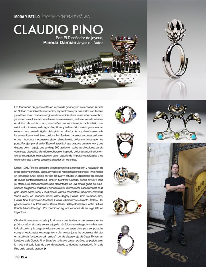 Lola Magazine "Claudio Pino" by Pineda Damian Lola Magazine, June 2014, Mexico p. 18, 19